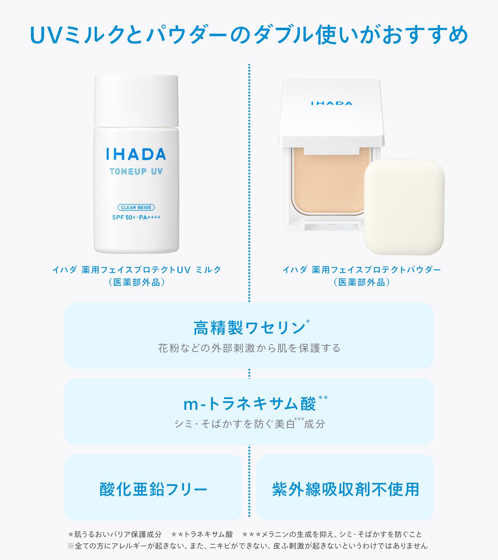 Amazon | イハダ フェイスパウダー 薬用フェイスプロテクトパウダー＋